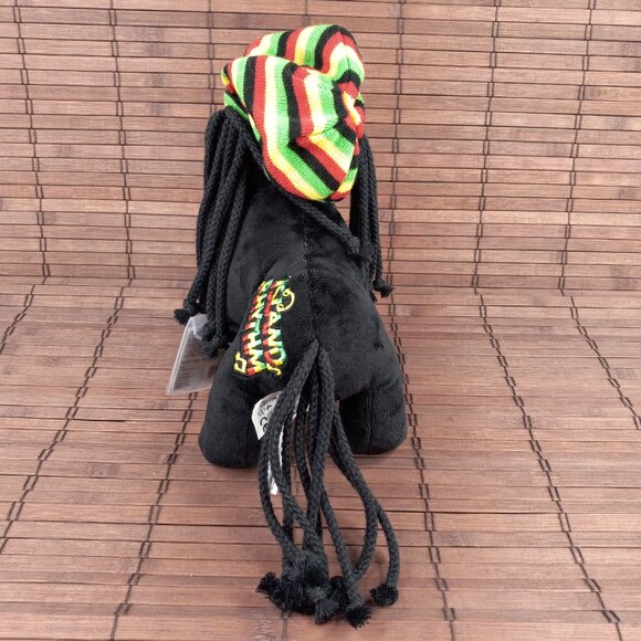 Webkinz Rockerz Dog Island Rhythm HM5112 Sealed Code Black Lab Plush Dreadlocks - Picture 9 of 14